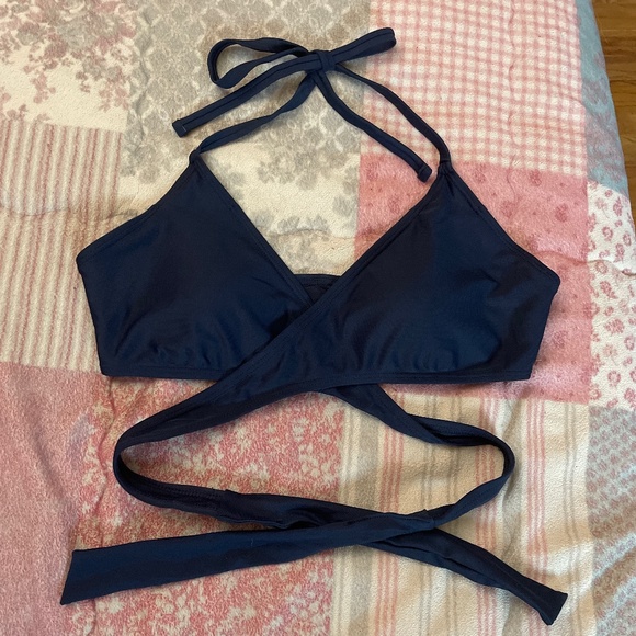 Triangle Wrap Bikini Top - Picture 1 of 3
